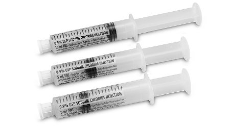 Syringe Flush Sodium Chloride 0.9% Normal Saline, 3 mL in a 12 mL Syringe, (100/BX 4BX/CS) by Nurse Assist  ID 1203-BP